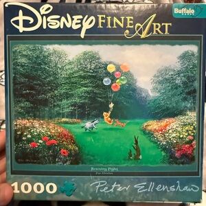 Buffalo Disney Fine Art puzzle- Rescuing Piglet by Peter Ellenshaw